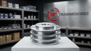 Poleas de tres canales