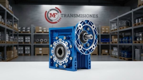 Reductor sin fin y corona línea cuadrada